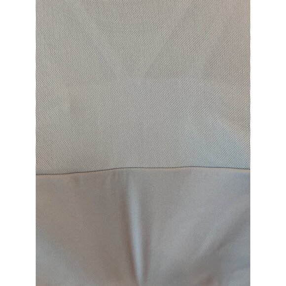 Light Blue Long-Sleeve Crop Top With Wide Waistband - Picture 8 of 8